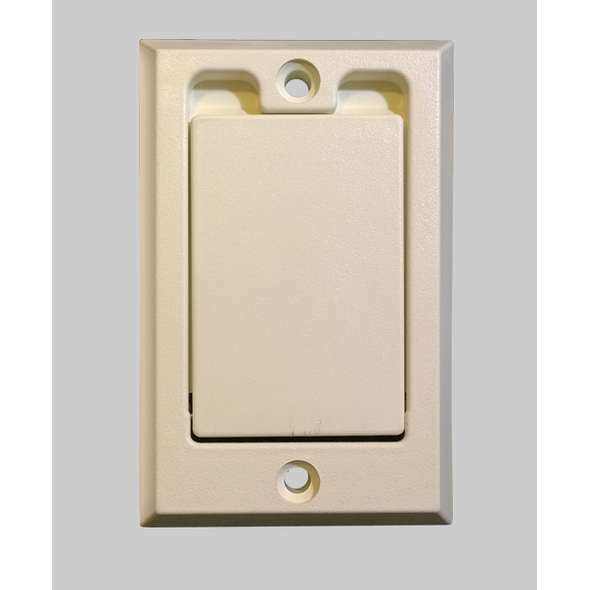 Hayden Hayden Low Volt Square Door Inlet Valve - Almond