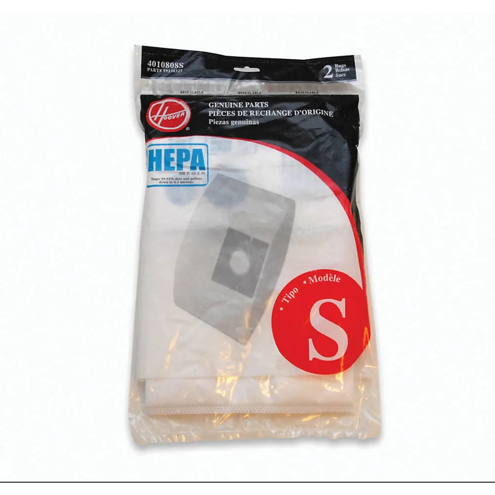 Hoover Hoover Style "S" HEPA Bag (2pk)