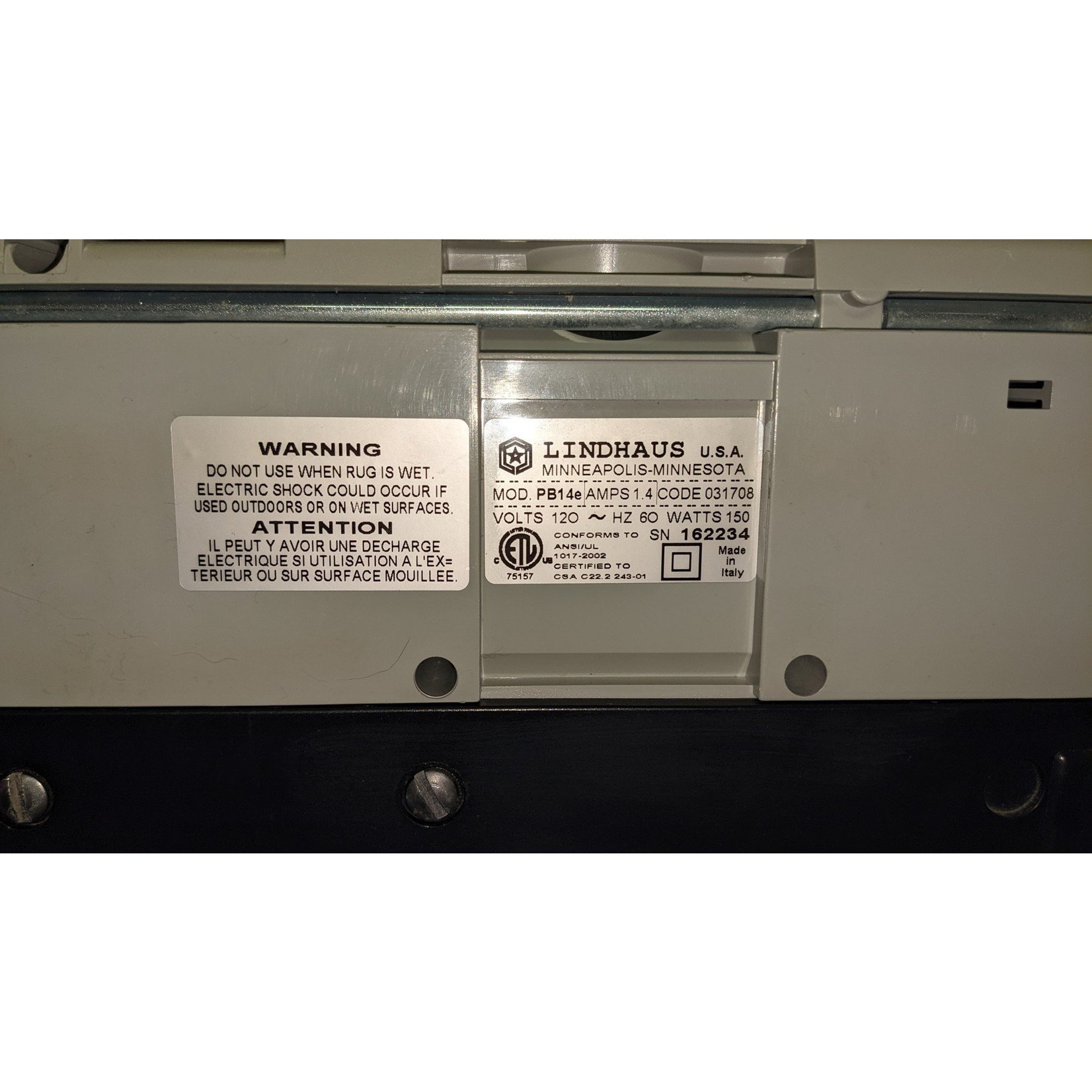 Lindhaus Refurbished Lindhaus Stealth PB14 Power Nozzle - 162234