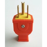 Generic 3 Wire Male Plug - Orange