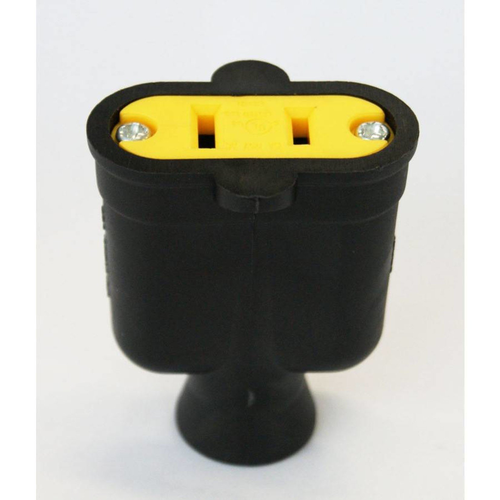 Generic 2 Wire Female Plug - Black