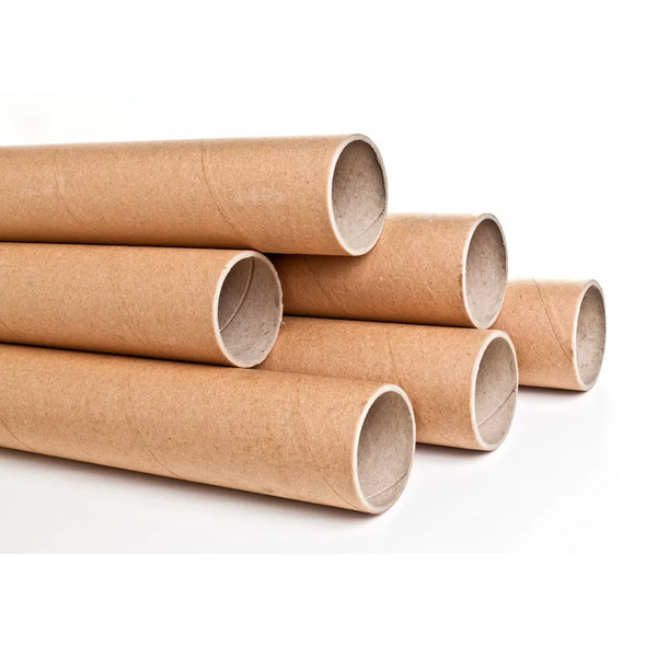 Swiss Boy Cardboard Shipping Tube 3-Inch x 30-Inch - 6 Pack