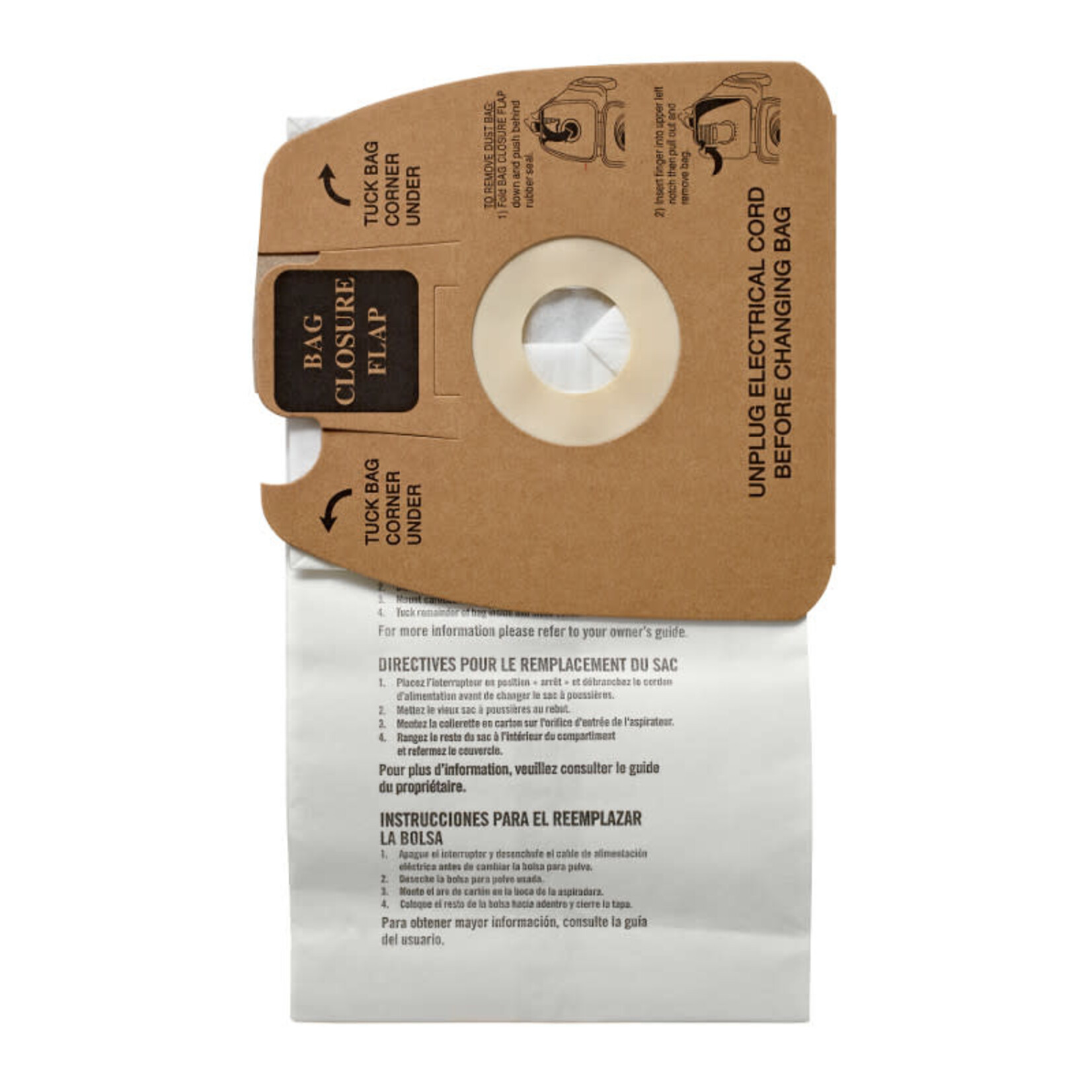 Sanitaire Sanitaire Premium  Style Vacuum "MM" Bag (5pk)