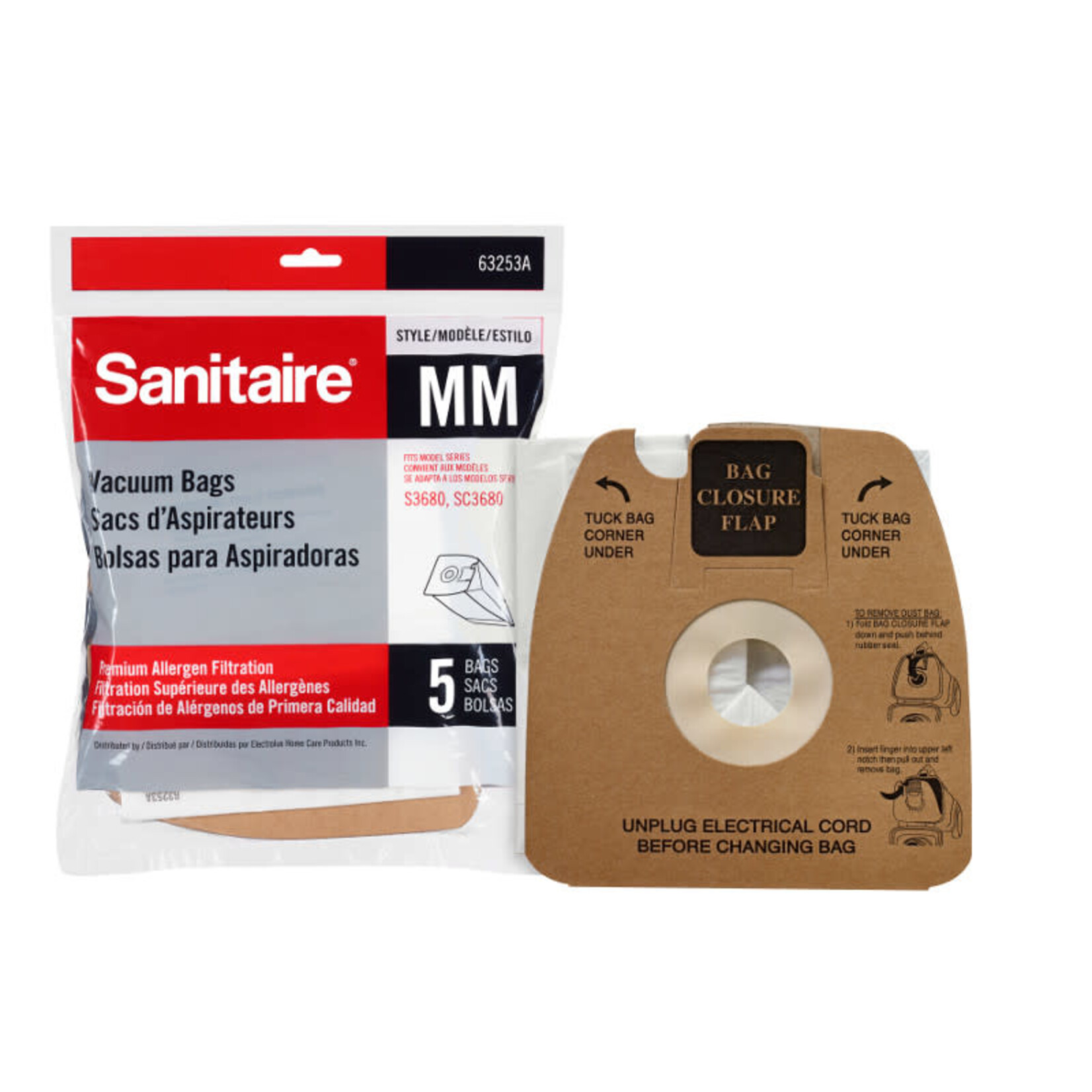 Sanitaire Sanitaire Premium  Style Vacuum "MM" Bag (5pk)