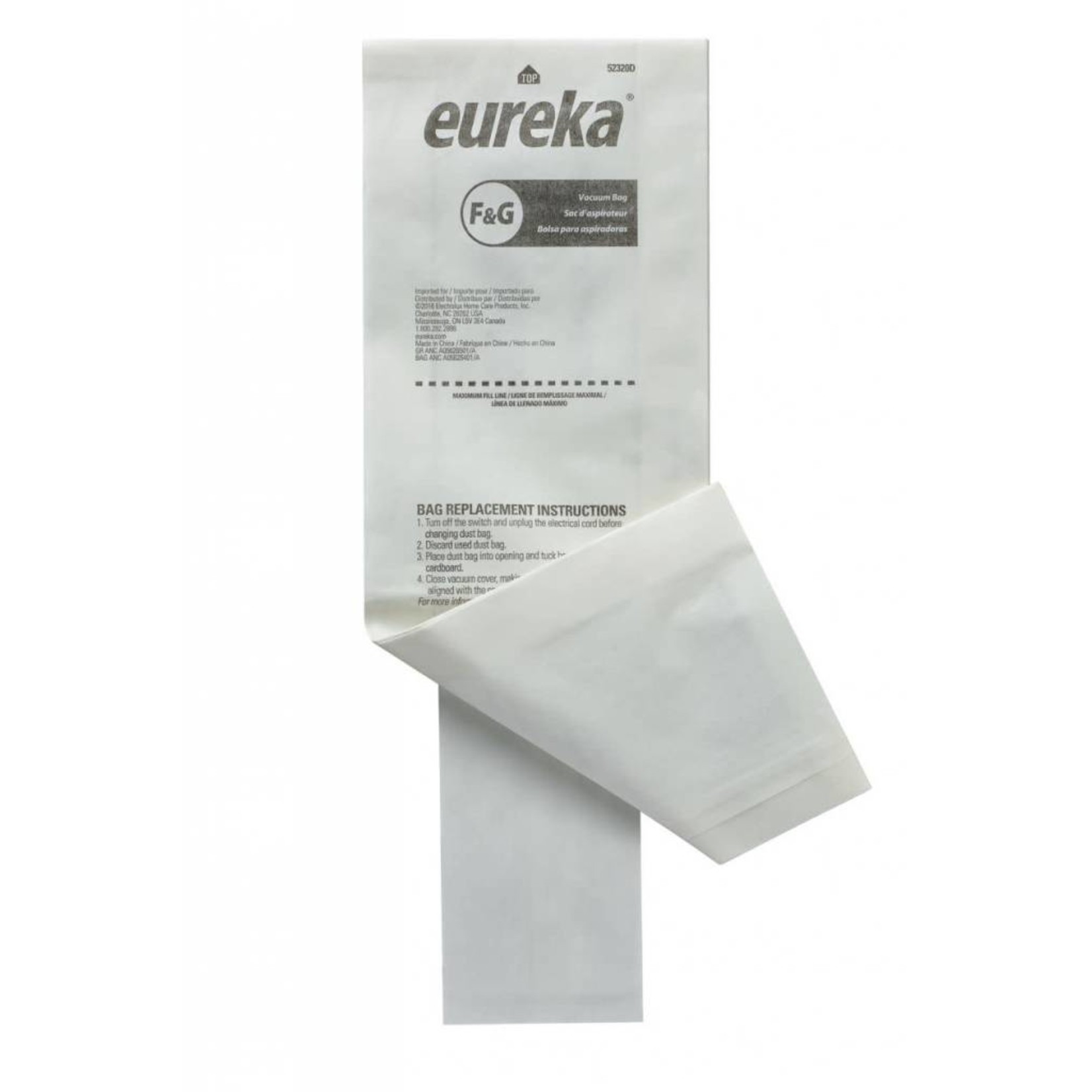 3M 3M Eureka/Sanitaire Style "F&G" Micro Allergen Bags - 3 Pack