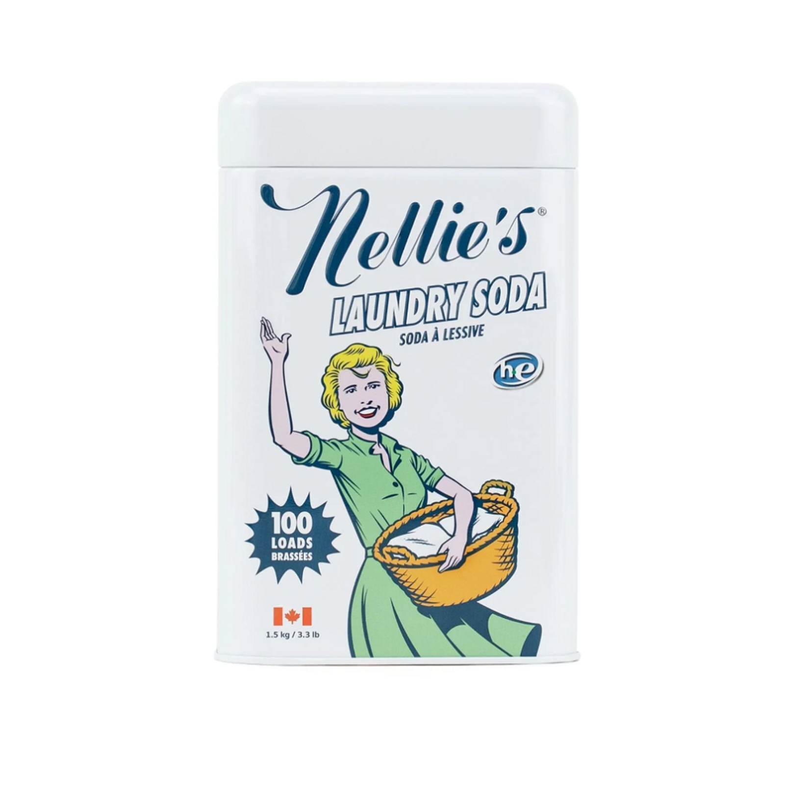 Nellie's Nellie's Laundry Soda - 100 Load Tin