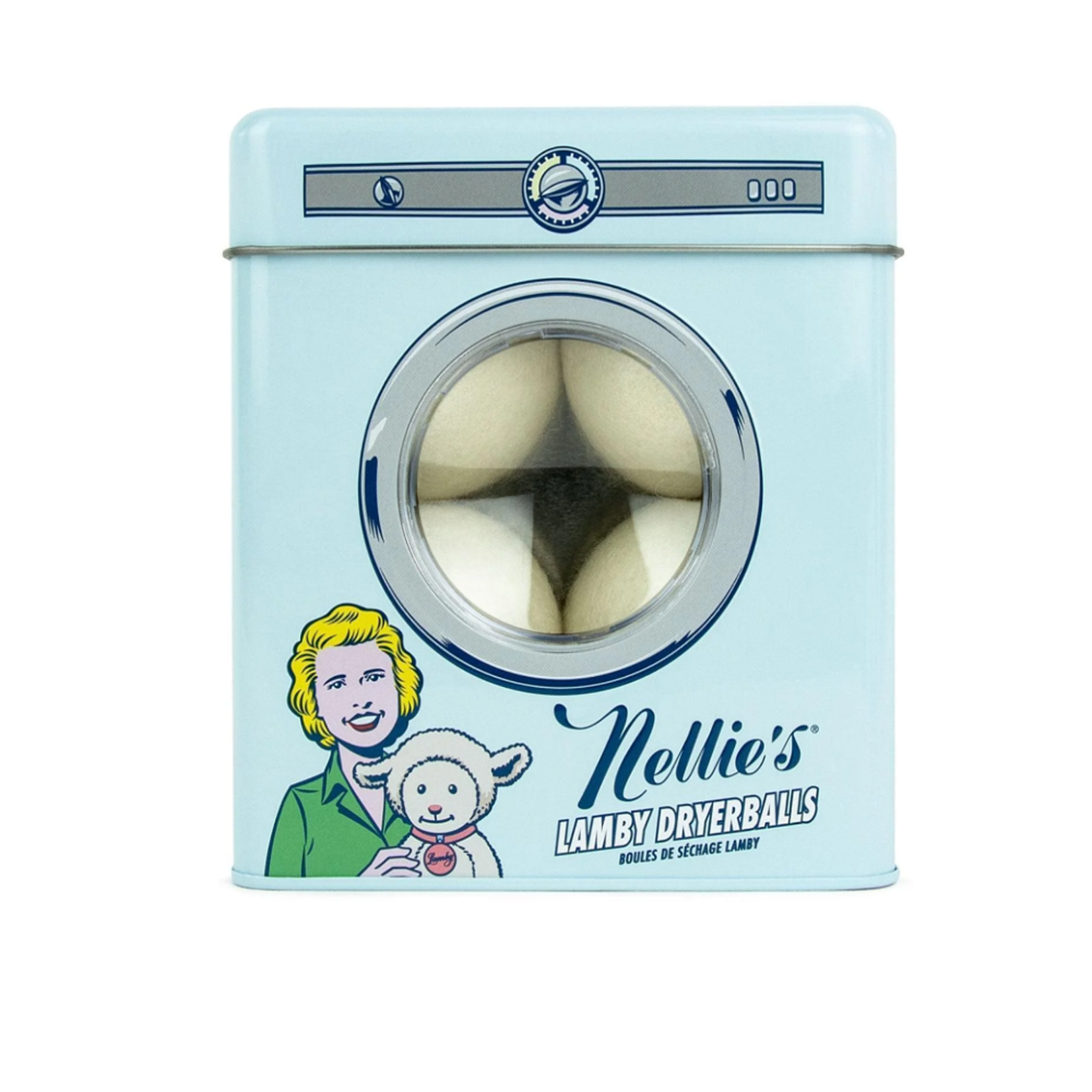 Nellie's Nellie's Wool Dryerball - 4 pc - Tin