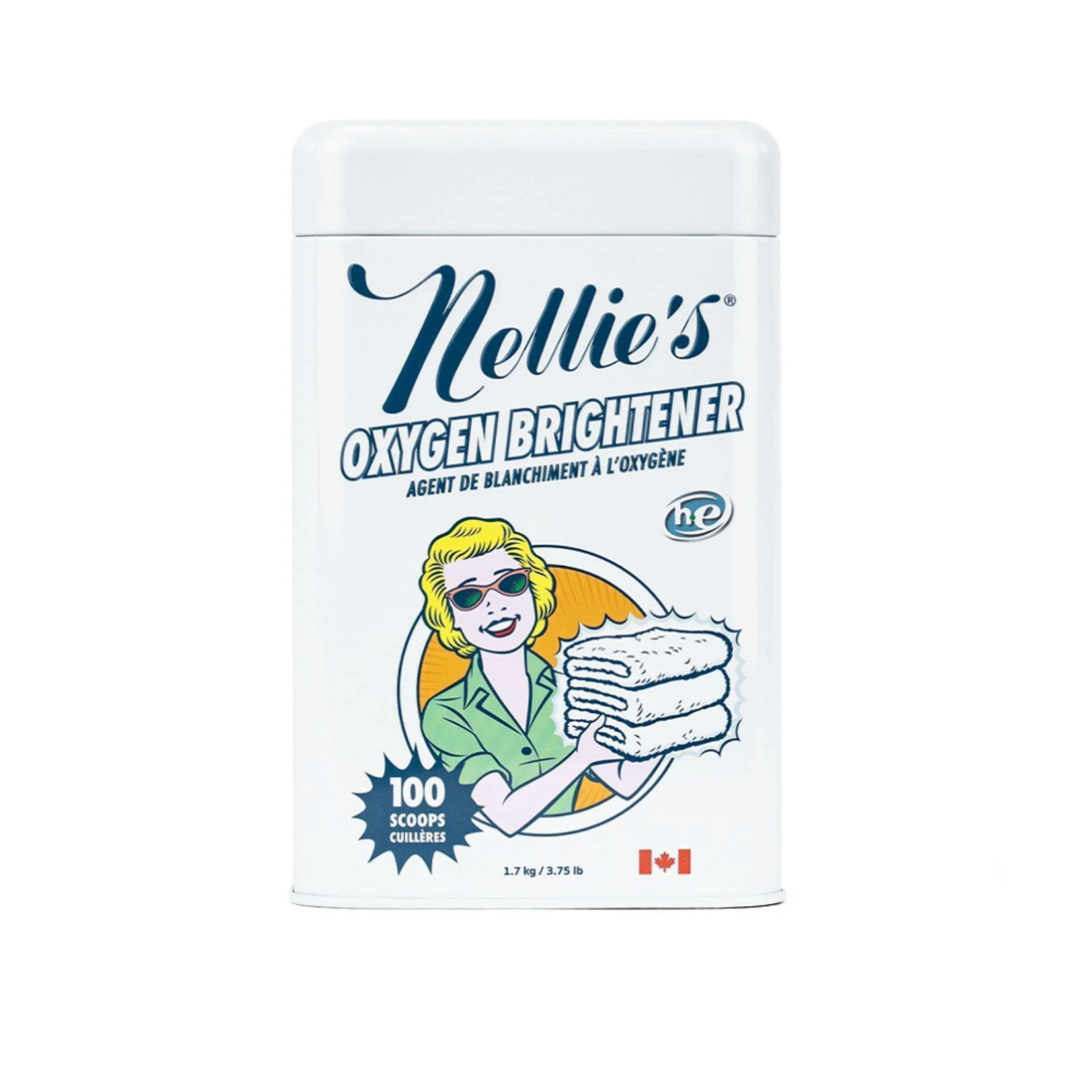 Nellie's Nellie's Oxygen Brightener - 100 Load Tin