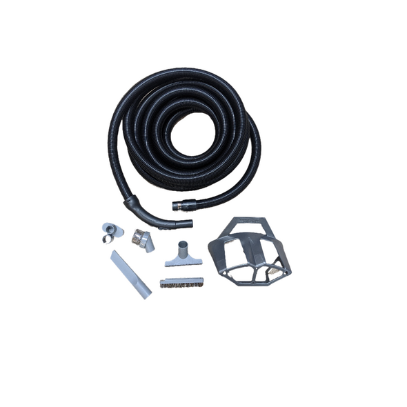 Swiss Boy Central Vacuum 30-Foot Deluxe Garage & Car Care Kit