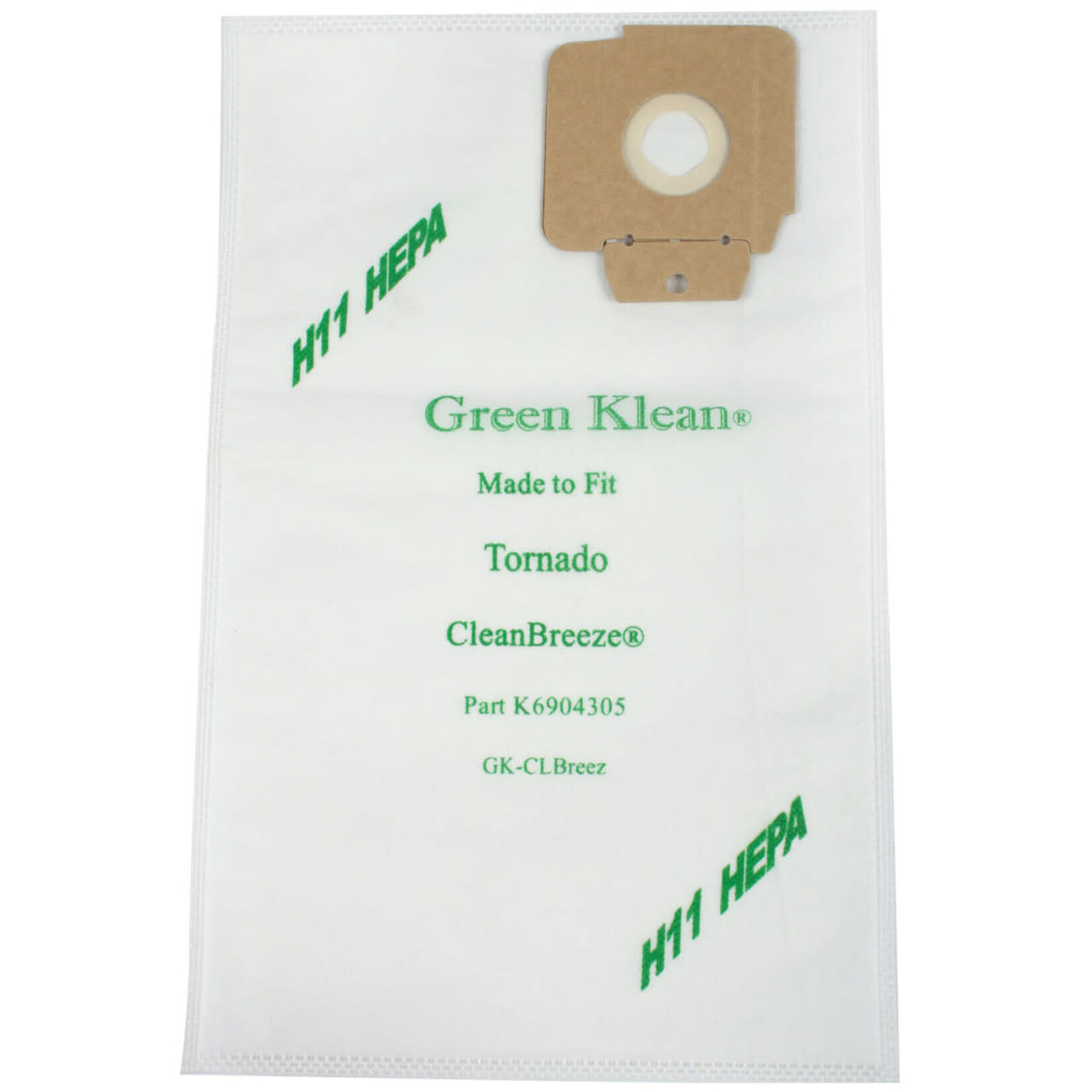 Centec Vacuum HEPA Cloth Vacuum Bags for Tornado CV30 & CV38 - 10-Pack