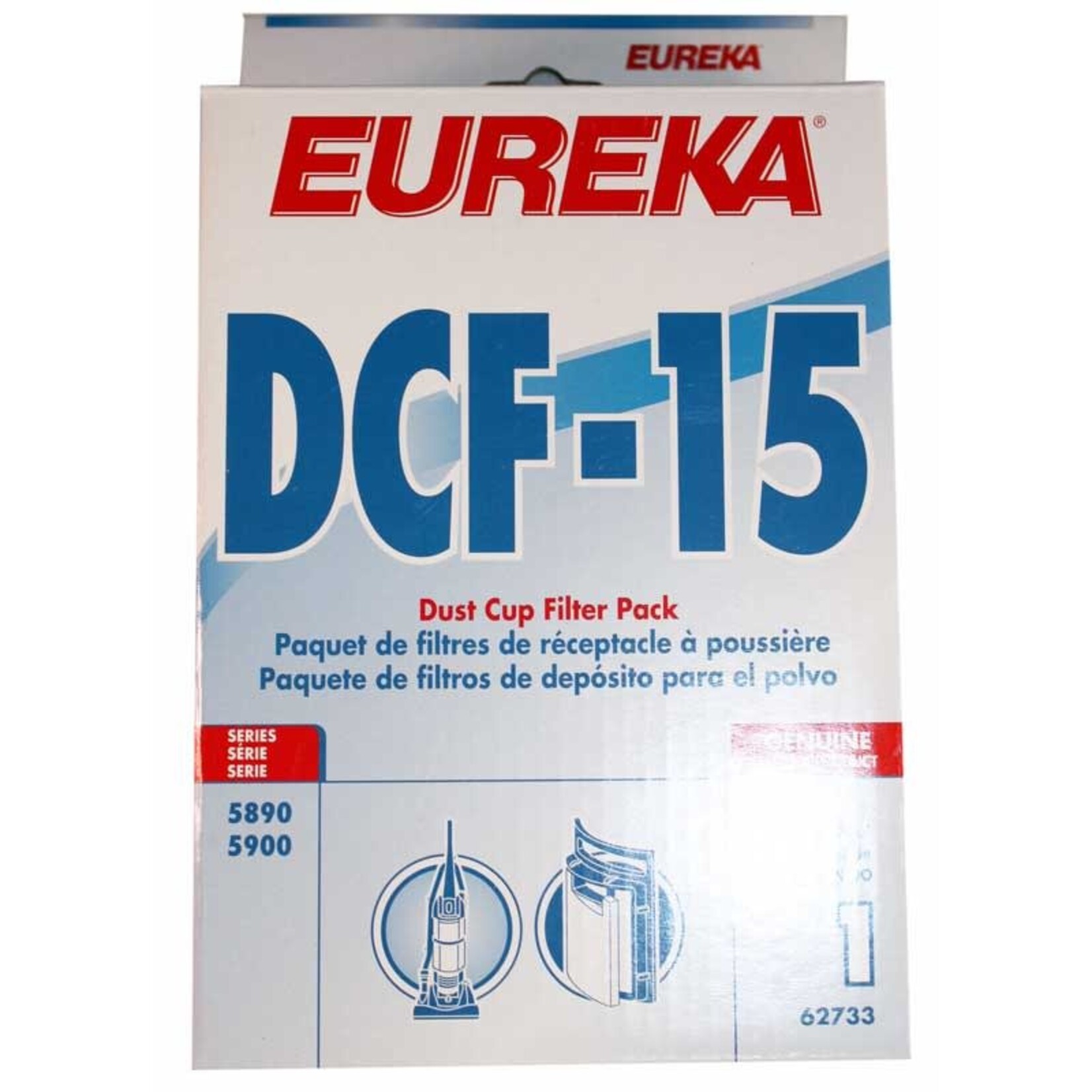 Eureka Eureka Style DCF8, DCF15, and DCF58 Vacuum Filter Set