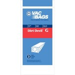 Dirt Devil Dirt Devil Type "G" Vacuum Bags - 3pk