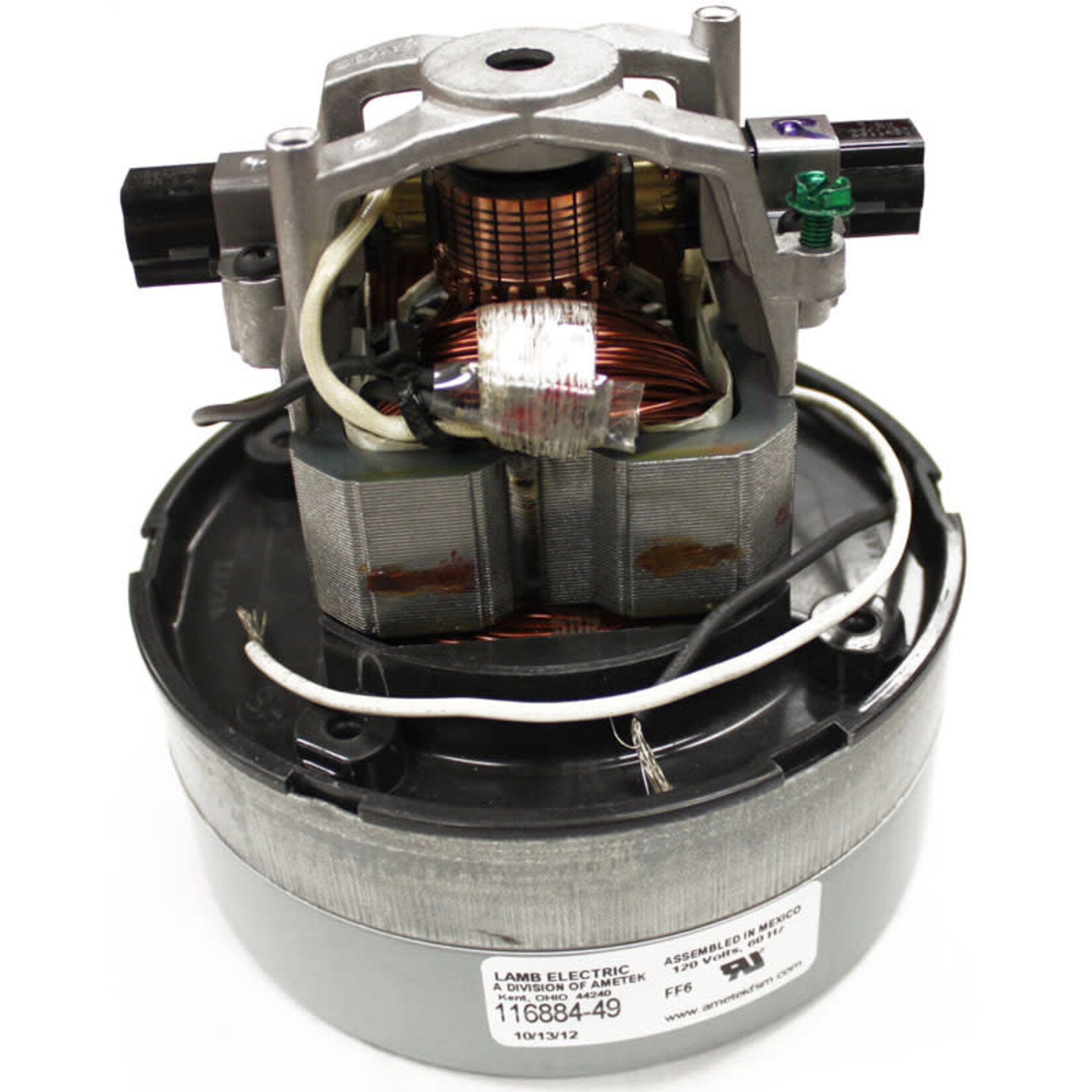 Ametek Lamb Lamb Electric Ametek Lamb 5.7" Central Vacuum Flow-Thru 2-Stage Motor