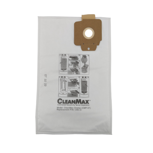 CleanMax CleanMax Champ HEPA Media Vacuum Bags, Pack of 6