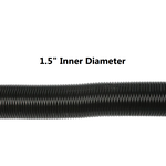 Generic Central Vacuum Cut-to-Length Bulk Hose- 1-Foot x 1.5-Inch