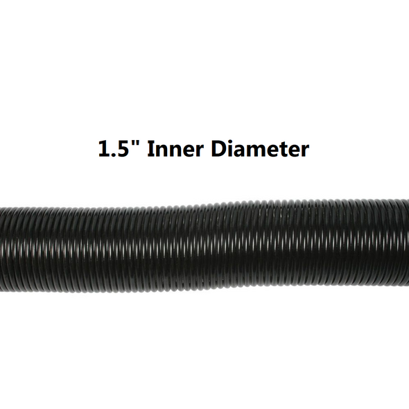 Generic Central Vacuum Cut-to-Length Bulk Hose- 1' x 1.5"
