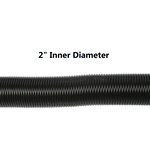 Generic Central Vacuum Cut-to-Length Bulk Hose - 1-Foot x 2-Inch