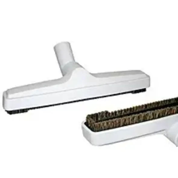 BEAM Central Vacuum Deluxe Bare Floor Tool - 12-Inch - Grey & Black