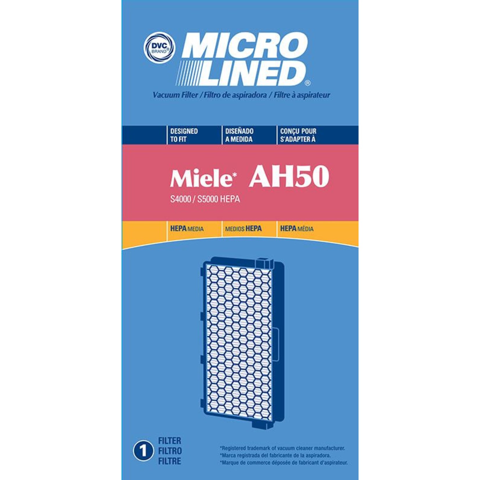 Miele Miele AH50 Post HEPA Filter S4000/S5000