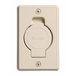 Beam Round Door Valve (Low Volt) - Ivory