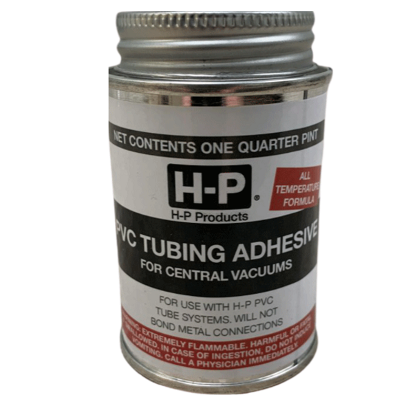 H-P Products H-P 8 oz. Clear Regular PVC Cement - 1/2 Pint - Glue Case of 12