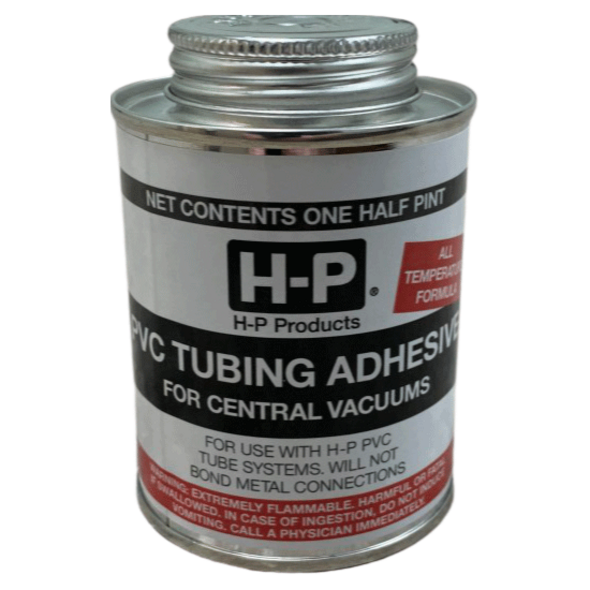 H-P 8oz - 1/2 Pint of Clear Regular PVC Cement - Glue
