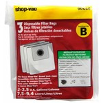 Shop Vac Type "B" Paper Vacuum Bags - 3pk