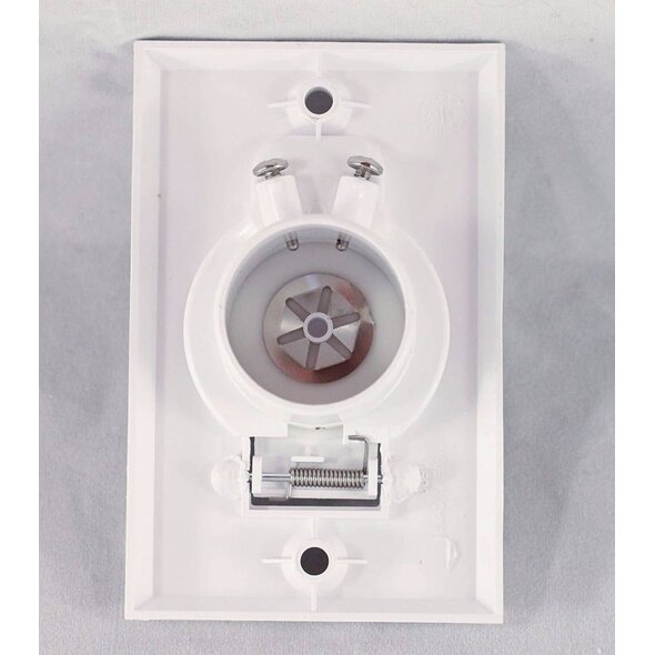 Vaculine Vaculine Round Door Valve - Low Volt - Smooth White