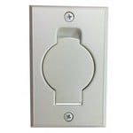 Vaculine Vaculine Round Door Valve (Low Volt) - Smooth White