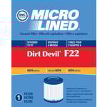 Dirt Devil Royal & Dirt Devil Style "F22" HEPA Vacuum Filter
