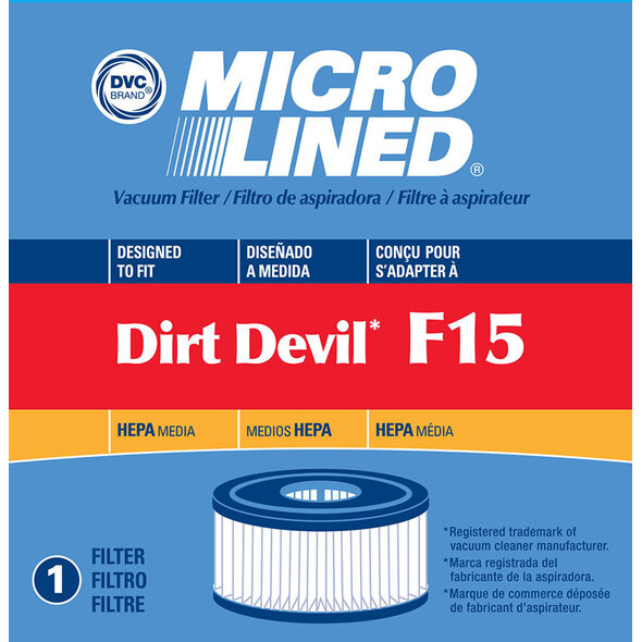 Dirt Devil Dirt Devil Style "F15" HEPA Filter