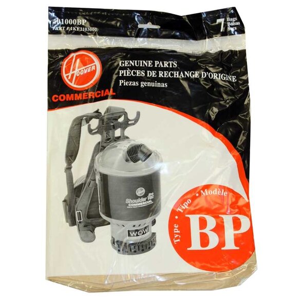 Hoover Hoover & Royal Style BP Backpack Vacuum Bags - 7-Pack