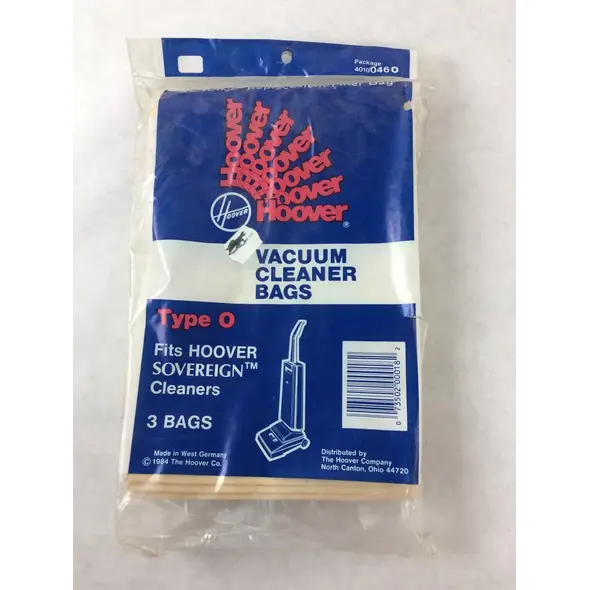 Hoover Hoover Type O Vacuum Bags, Fits Hoover Sovereign - 3-Pack