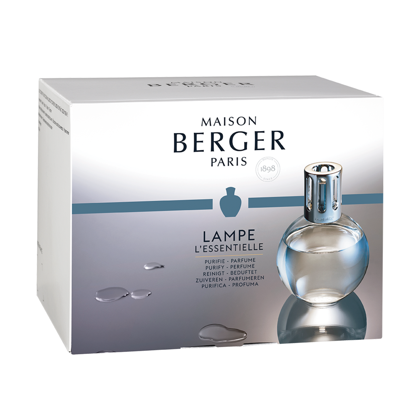 Maison Berger Maison Berger Fragrance Lamp - Essential Round + 250mlx2