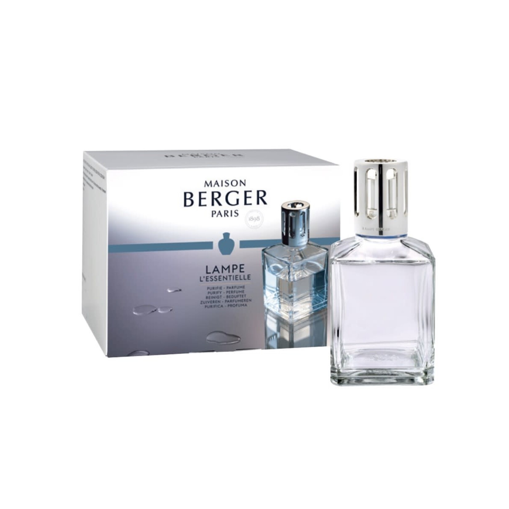 Maison Berger Maison Berger Fragrance Lamp - Essential Square + 250mlx2