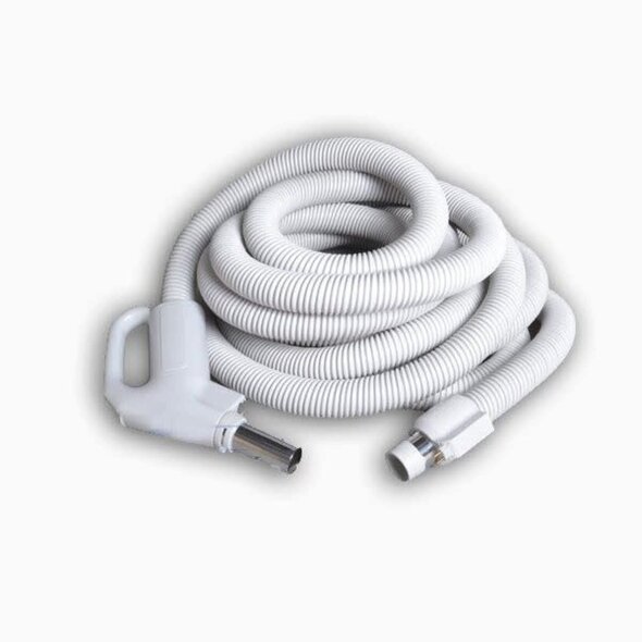 Plastiflex Plastiflex 30' Dual Voltage Central Vacuum Hose  Direct Connect