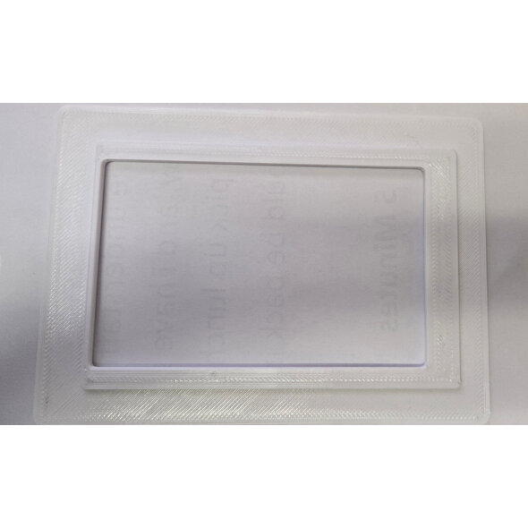 H-P Products Chameleon Trim Plate for HAH 4000 Series Valve - White