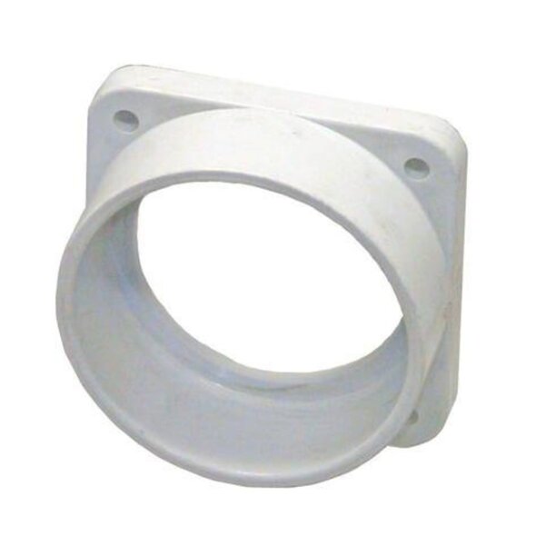 Plastiflex Flanged Coupling Central Vacuum Fitting - Box of 50