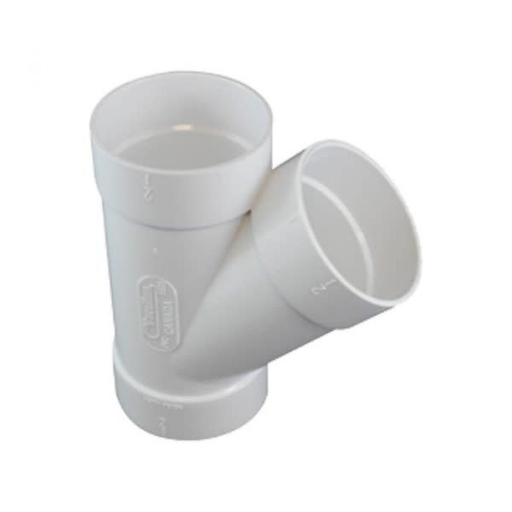 Vaculine Vaculine Branch 45 Central Vacuum  Fitting - Single