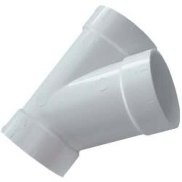 Vaculine Vaculine Branch 45° Central Vacuum Fitting - Single