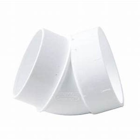 Vaculine Vaculine M/F 45° Elbow Central Vacuum Fitting - Single