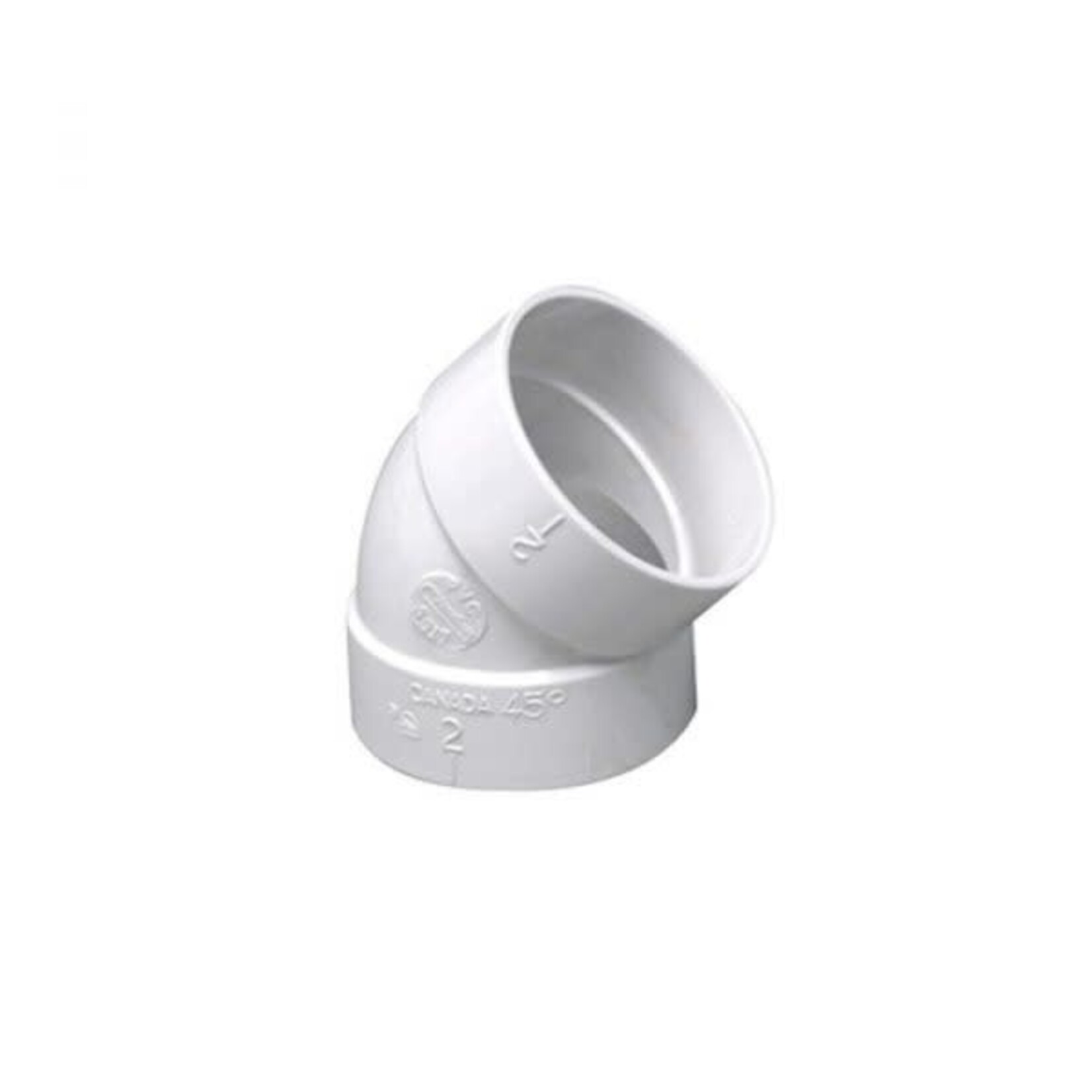 Vaculine Vaculine 45° Elbow Central Vacuum Fitting - Box of 80