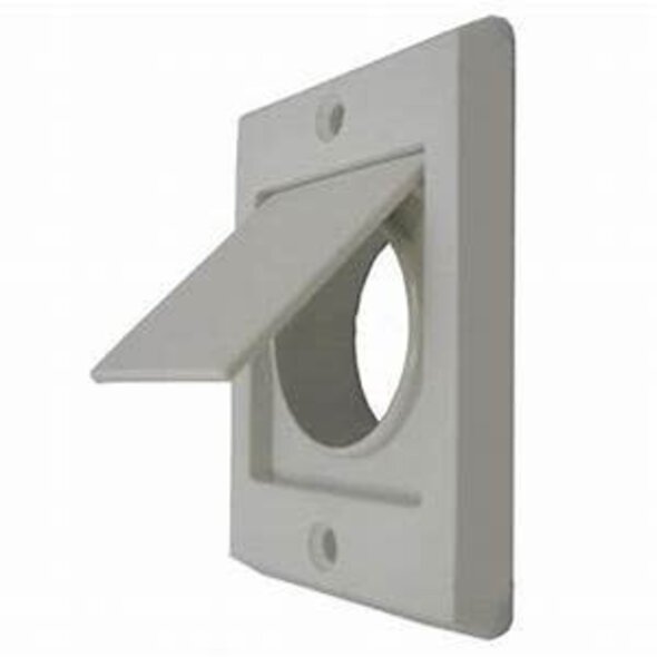 Vaculine Vaculine Central Vacuum Exhaust Vent Flap Outlet