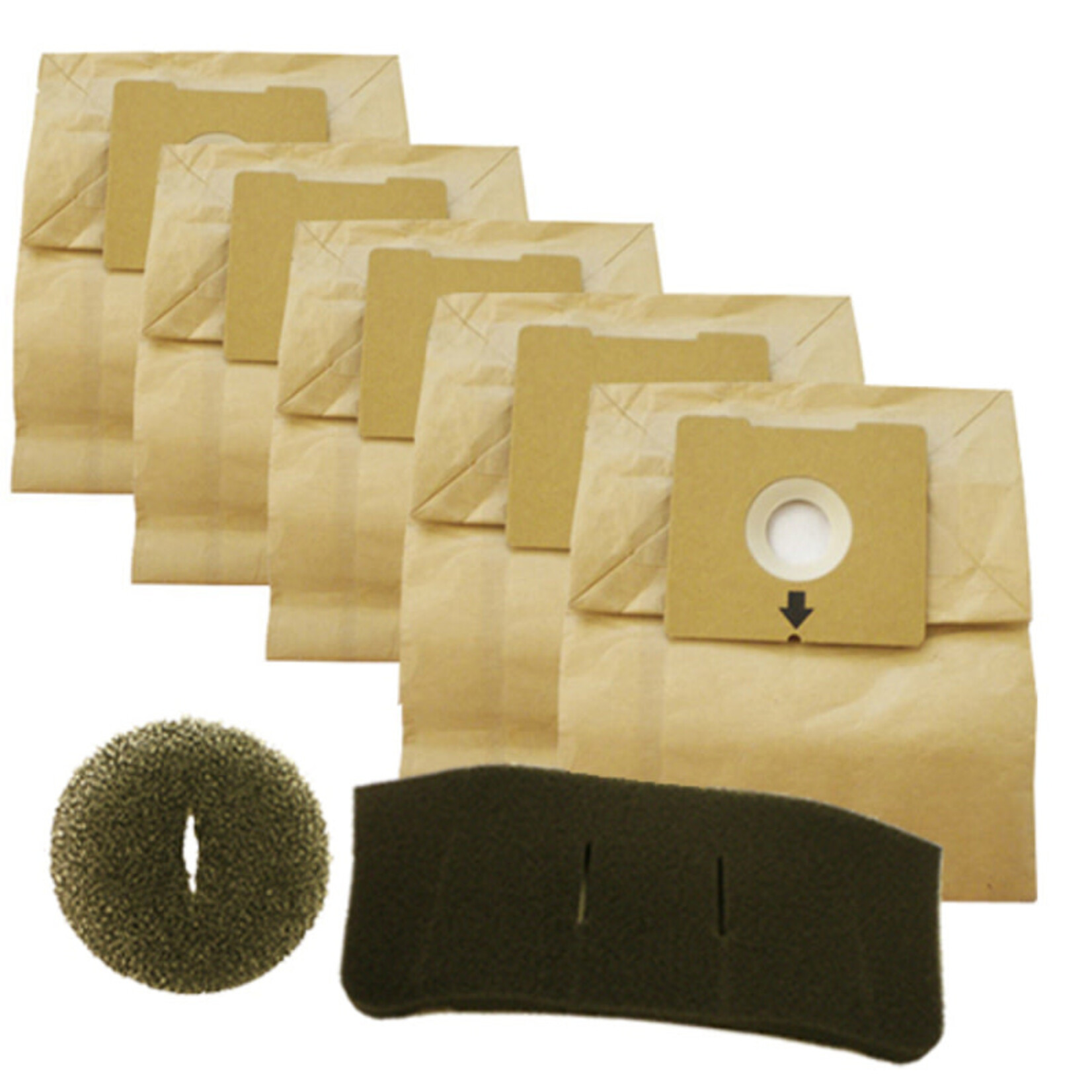 Bissell Bissell Zing 4122 Series Vacuum Bags - 5-Pack + Filter Set