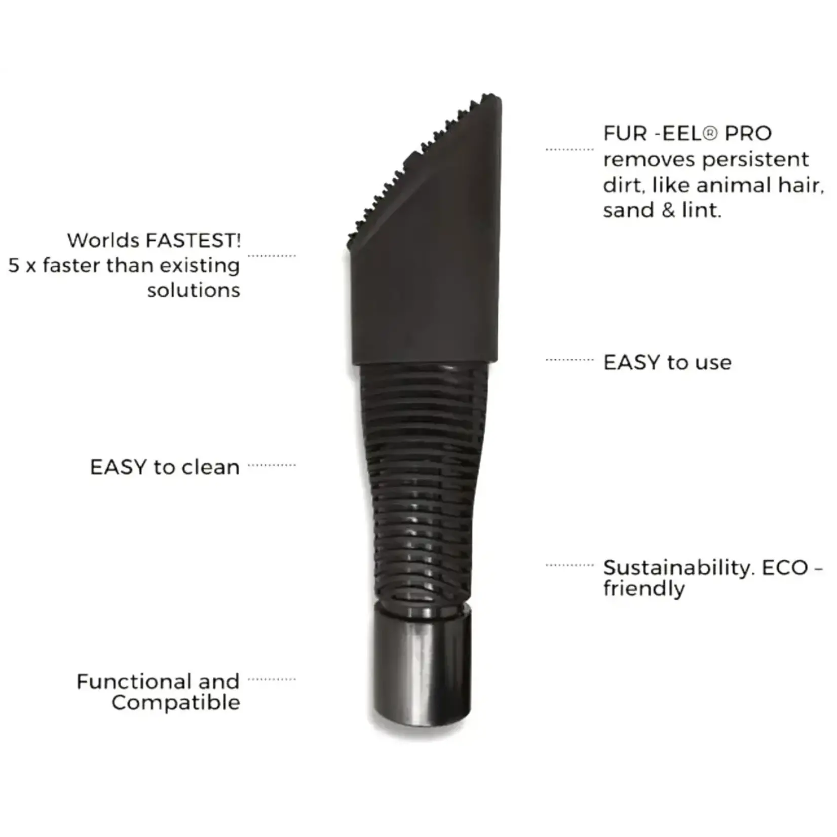 Fur-eel Fur-Eel Pro Pet Hair Tool Kit