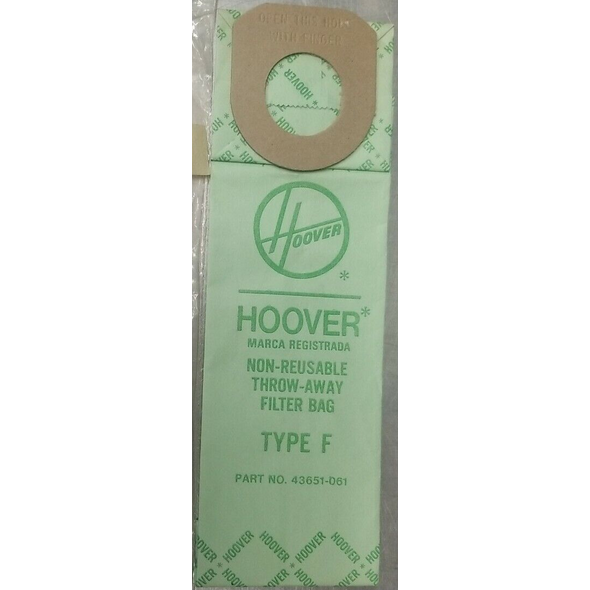 Hoover Hoover Type "F" Paper Vacuum Bags - 3pk- 4010007F