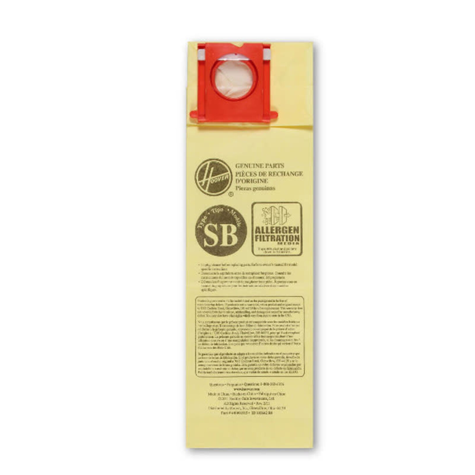 Hoover Hoover Type SB Vacuum Bags - 3-Pack