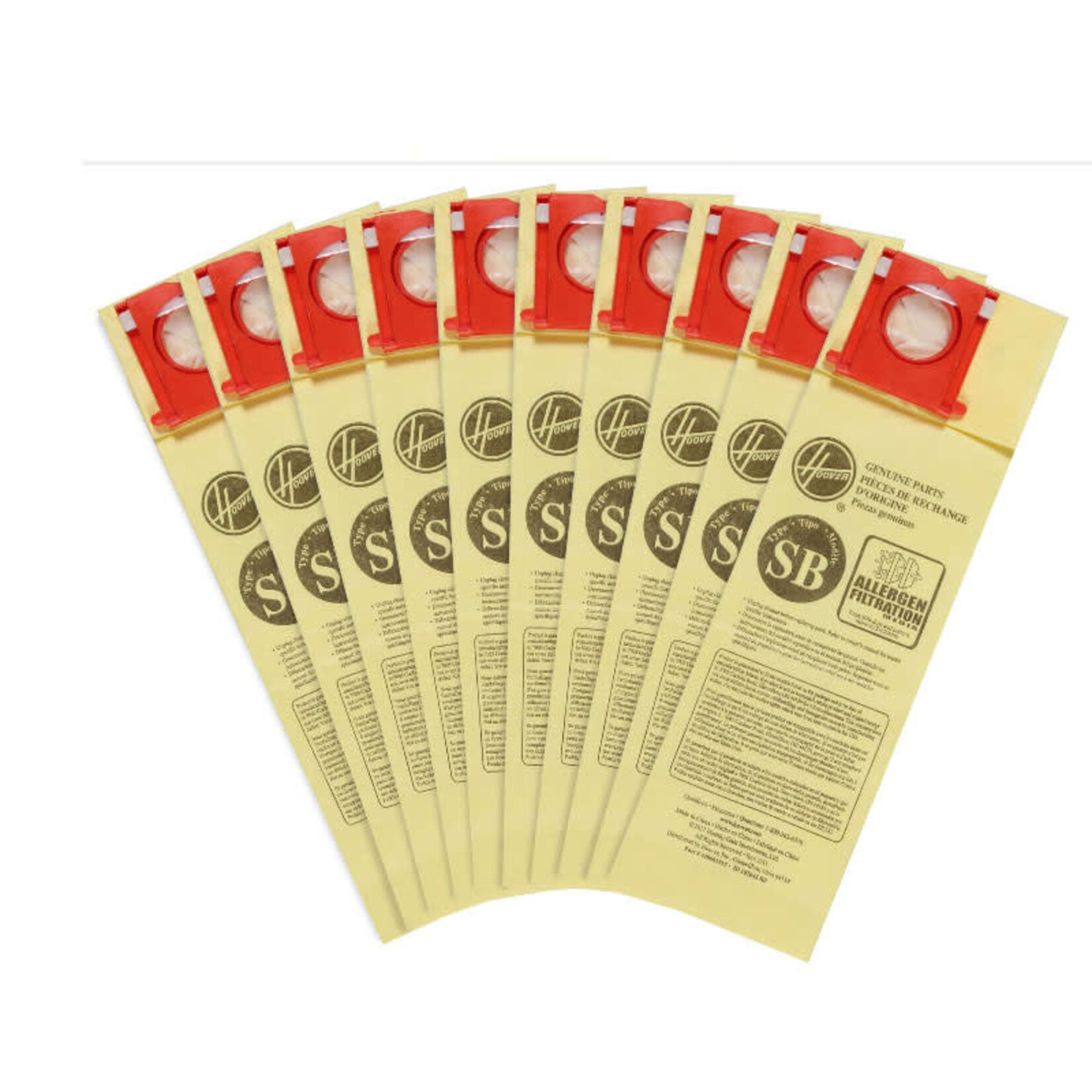 Hoover Hoover Type "SB" Vacuum Bags - 3pk