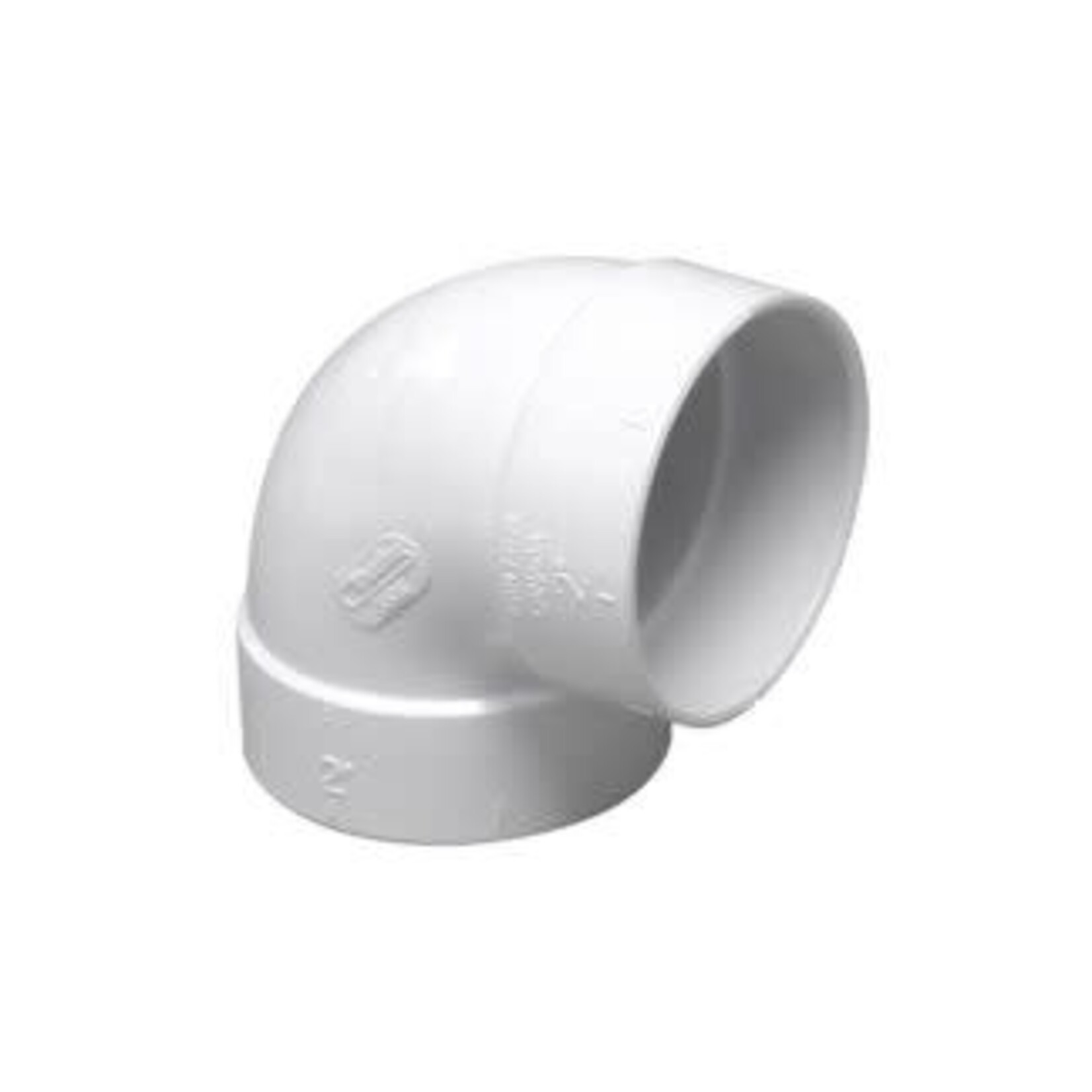 Vaculine Vaculine Sharp 90° Elbow with Short Side Fitting - Single
