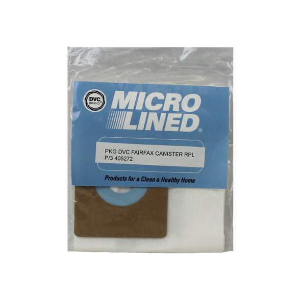 Fairfax Fairfax Canister Vacuum Bags - 3-Pack